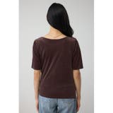 ベロアカットトップス | AZUL BY MOUSSY | 詳細画像25 