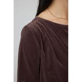 ベロアカットトップス | AZUL BY MOUSSY | 詳細画像27 