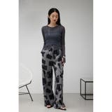 ジオメトリックパターンワイドパンツ | AZUL BY MOUSSY | 詳細画像15 