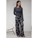 ジオメトリックパターンワイドパンツ | AZUL BY MOUSSY | 詳細画像16 