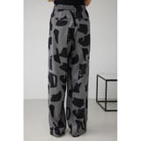 ジオメトリックパターンワイドパンツ | AZUL BY MOUSSY | 詳細画像19 