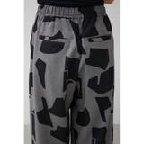 ジオメトリックパターンワイドパンツ | AZUL BY MOUSSY | 詳細画像21 