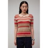 マルチボーダーデザインニットトップス | AZUL BY MOUSSY | 詳細画像15