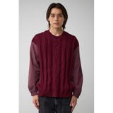 スウィッチングコンビネーションニット | AZUL BY MOUSSY | 詳細画像26 