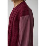 スウィッチングコンビネーションニット | AZUL BY MOUSSY | 詳細画像30 