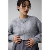 スパンコールニットトップス | AZUL BY MOUSSY | 詳細画像24