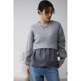 スパンコールニットトップス | AZUL BY MOUSSY | 詳細画像24
