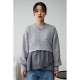 スパンコールニットトップス | AZUL BY MOUSSY | 詳細画像26
