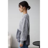 スパンコールニットトップス | AZUL BY MOUSSY | 詳細画像28