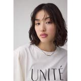 ラッフルスリーブロゴTシャツ | AZUL BY MOUSSY | 詳細画像2 