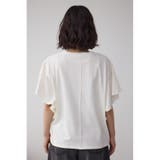 ラッフルスリーブロゴTシャツ | AZUL BY MOUSSY | 詳細画像7 
