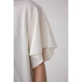 ラッフルスリーブロゴTシャツ | AZUL BY MOUSSY | 詳細画像9 