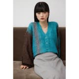 グラデーションシャギーニットカーディガン | AZUL BY MOUSSY | 詳細画像14