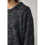 ワッフルレイヤードニット | AZUL BY MOUSSY | 詳細画像33