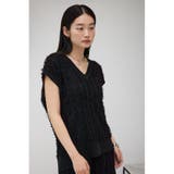シアーフリンジニットベスト | AZUL BY MOUSSY | 詳細画像12 