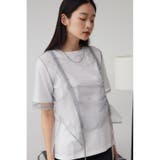 チュールレイヤードドロストトップス | AZUL BY MOUSSY | 詳細画像21 