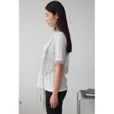 チュールレイヤードドロストトップス | AZUL BY MOUSSY | 詳細画像25 