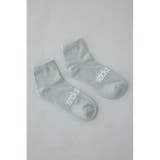 GRY | ジャガードロゴアングルソックス | AZUL BY MOUSSY