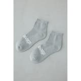 ジャガードロゴアングルソックス | AZUL BY MOUSSY | 詳細画像11 