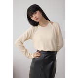 ホルターレイヤードトップス | AZUL BY MOUSSY | 詳細画像3 