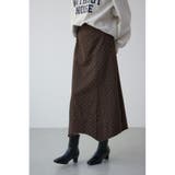 ドット柄ハンカチーフヘムスカート | AZUL BY MOUSSY | 詳細画像2