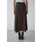 ドット柄ハンカチーフヘムスカート | AZUL BY MOUSSY | 詳細画像7