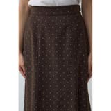 ドット柄ハンカチーフヘムスカート | AZUL BY MOUSSY | 詳細画像8