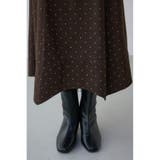 ドット柄ハンカチーフヘムスカート | AZUL BY MOUSSY | 詳細画像12