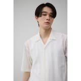 シアー開襟シャツ | AZUL BY MOUSSY | 詳細画像1 