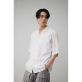 シアー開襟シャツ | AZUL BY MOUSSY | 詳細画像2 