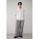 シアー開襟シャツ | AZUL BY MOUSSY | 詳細画像3 