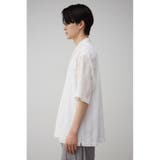 シアー開襟シャツ | AZUL BY MOUSSY | 詳細画像5 