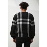 BIG CHECK JACQUARD KNIT | AZUL BY MOUSSY | 詳細画像17