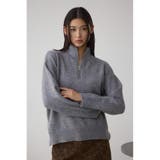 アソートカラーハーフジップニットトップス | AZUL BY MOUSSY | 詳細画像33 