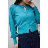 BLU | シアーニットカーディガン | AZUL BY MOUSSY