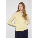 カシミヤミックスクルーネックニット | AZUL BY MOUSSY | 詳細画像24 