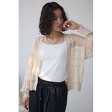 シアージップアップカーディガン | AZUL BY MOUSSY | 詳細画像2