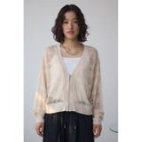 シアージップアップカーディガン | AZUL BY MOUSSY | 詳細画像4