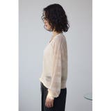 シアージップアップカーディガン | AZUL BY MOUSSY | 詳細画像5