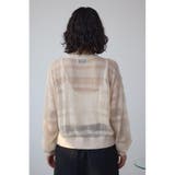 シアージップアップカーディガン | AZUL BY MOUSSY | 詳細画像6