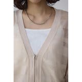 シアージップアップカーディガン | AZUL BY MOUSSY | 詳細画像7