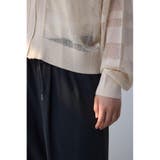 シアージップアップカーディガン | AZUL BY MOUSSY | 詳細画像9
