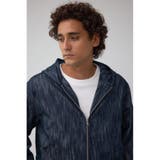 AZUL DENIMシャイニーデニムブルゾン | AZUL BY MOUSSY | 詳細画像2 