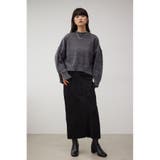 ボタンスリーブクロップドニットトップス | AZUL BY MOUSSY | 詳細画像33 