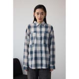 オンブレチェックライトシャツ | AZUL BY MOUSSY | 詳細画像14