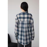 オンブレチェックライトシャツ | AZUL BY MOUSSY | 詳細画像17