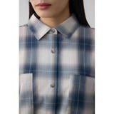 オンブレチェックライトシャツ | AZUL BY MOUSSY | 詳細画像17