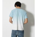 LEAF PILE GRADATION V/N TEE | AZUL BY MOUSSY | 詳細画像17