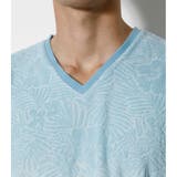 LEAF PILE GRADATION V/N TEE | AZUL BY MOUSSY | 詳細画像18
