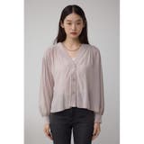 リブ付きシャツカーディガン | AZUL BY MOUSSY | 詳細画像15 